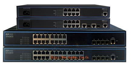 格林耐特S5100系列全千兆二層智能POE交換機S5100-28PC