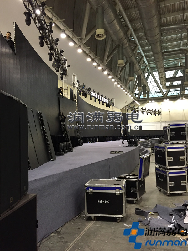 舞臺搭建服務商現場施工1