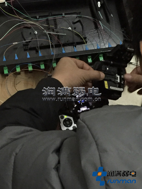 潤滿綜合布線施工現場 潤滿綜合布線施工現場