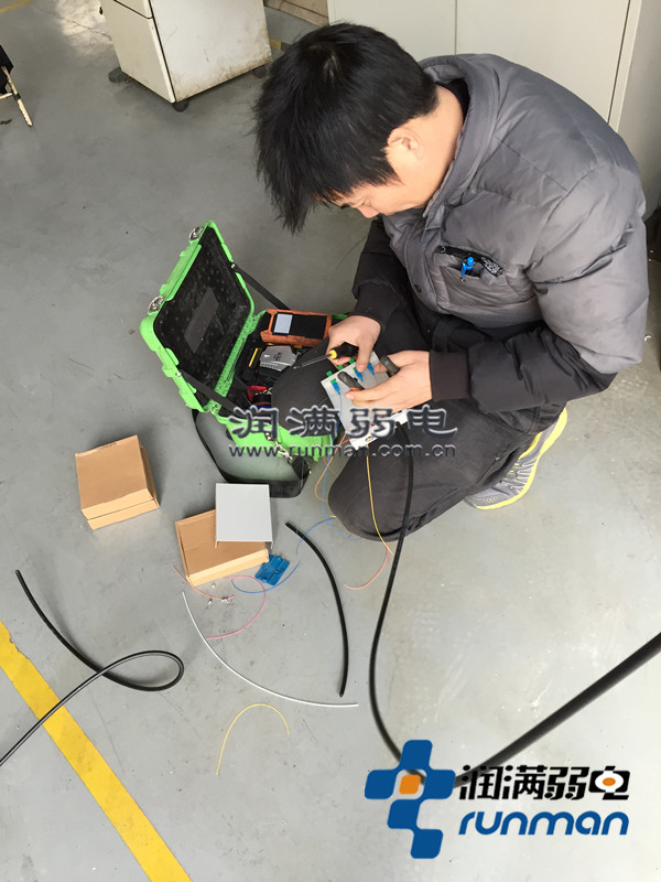 潤滿綜合布線施工現場 潤滿綜合布線施工現場